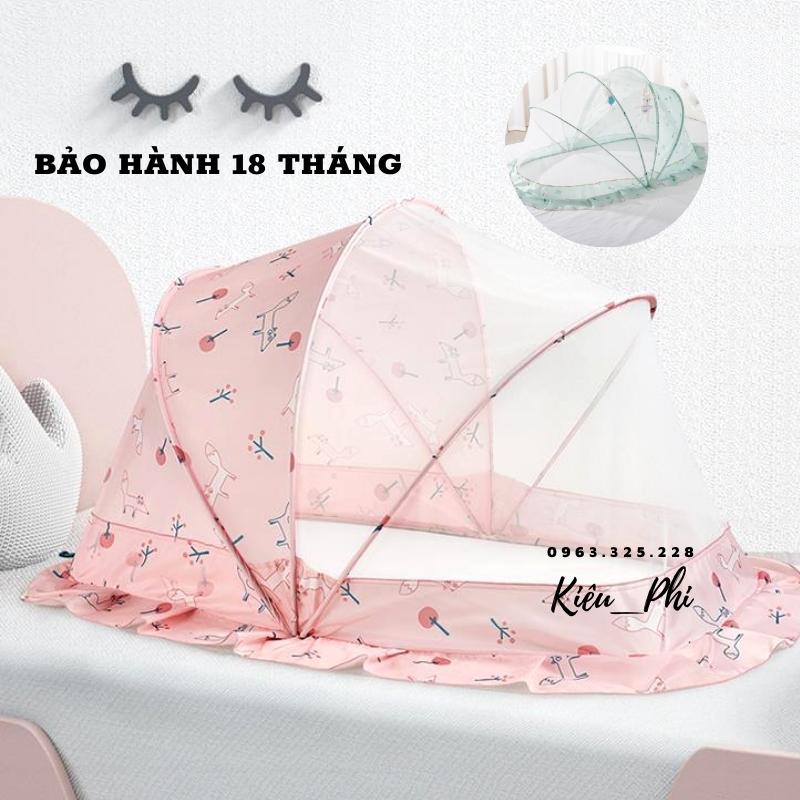 Màn mùng chụp tự bung dành riêng cho em bé sơ sinh, bé nhỏ, nhỡ , lớn thông minh gấp gọn chống muỗi cao