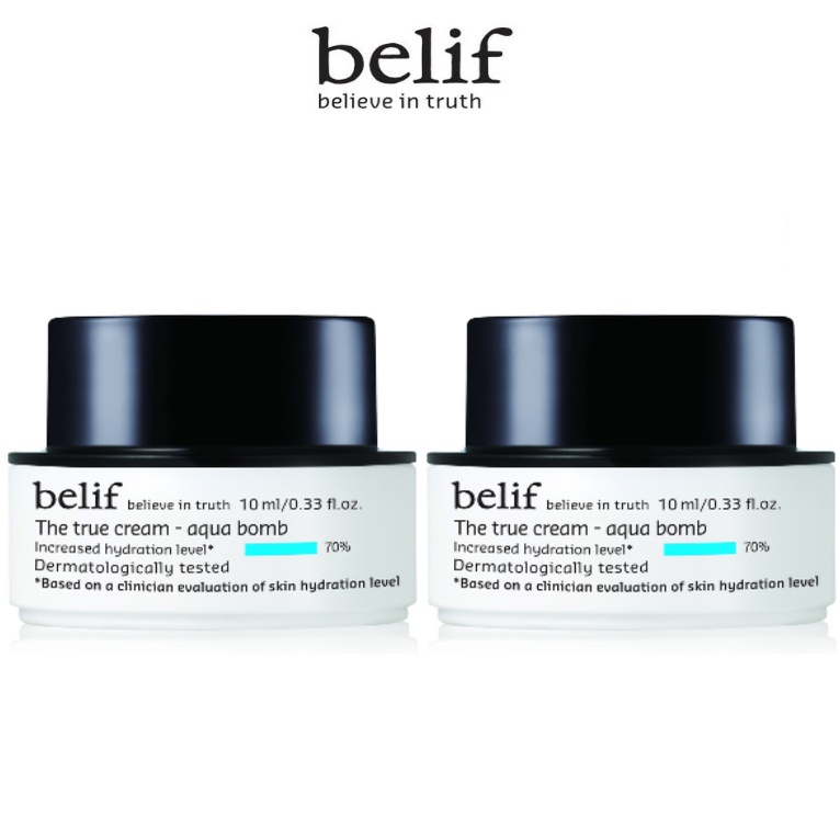 Kem cấp ẩm tức thì dạng gel Belif The True Cream Aqua Bomb 10ml/hũ