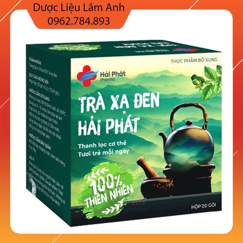 Trà túi lọc Xạ đen Hoà Bình (20 gói x 2gr)