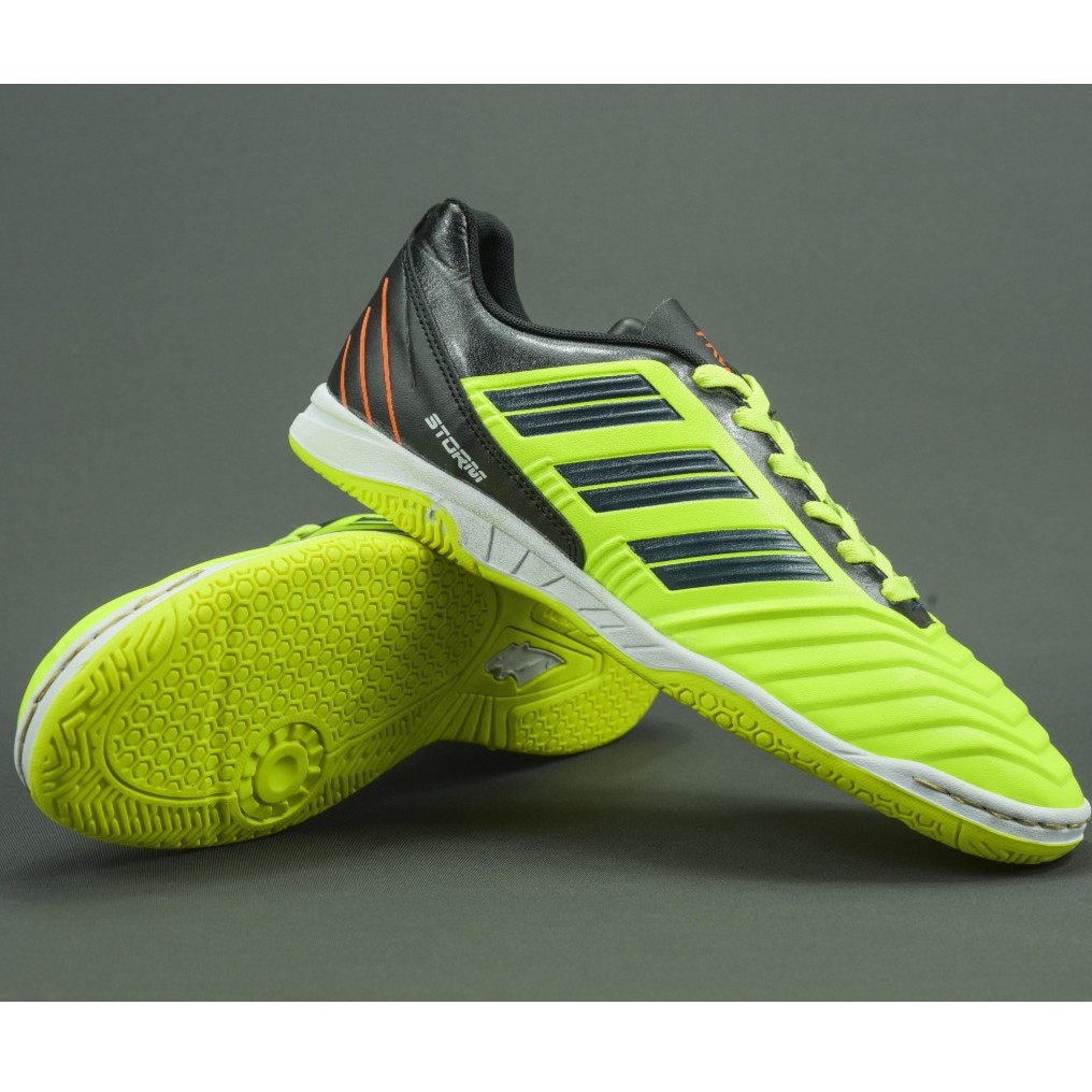 Giày đá banh sân Futsal PREDATOR XANH DẠ QUANG IC