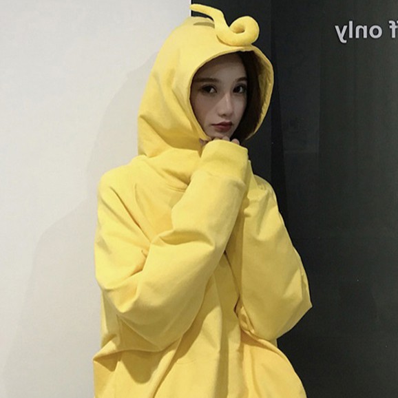 Áo hoodie Hàn Quốc màu trơn | BigBuy360 - bigbuy360.vn