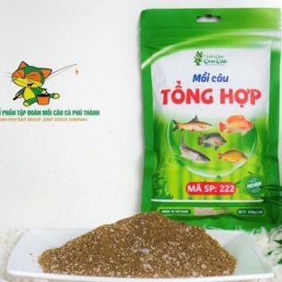 Mồi Câu Tổng Hợp Con Cáo Mã 222 150g/gói - Mồi Câu Cá Phú Thành