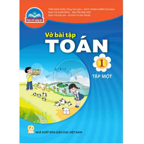 Sách - Combo 3 cuốn Toán lớp 1 SGK+SBT (Chân trời sáng tạo)