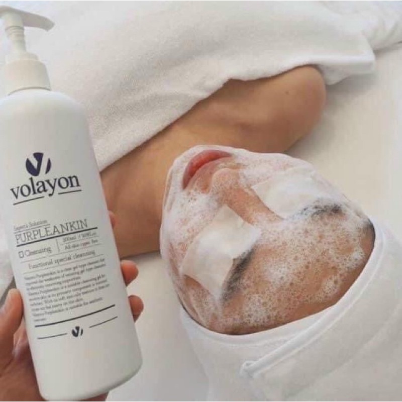[Chính hãng] Sữa rửa mặt dịu nhẹ và sạch sâu PURPLEANKIN VOLAYON