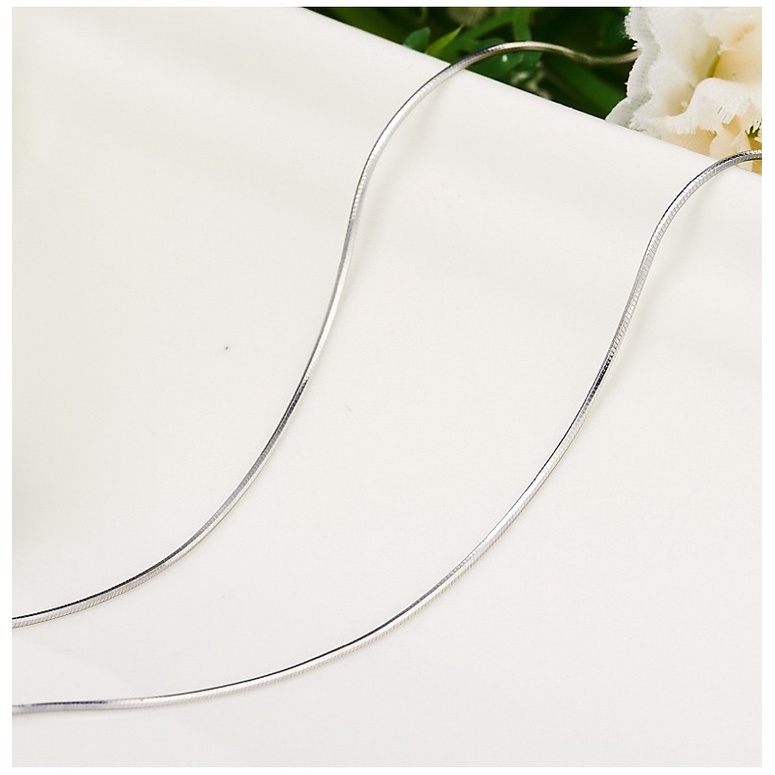 Dây chuyền sợi mì cao cấp chuẩn bạc s925 - CÓ BẢO HÀNH