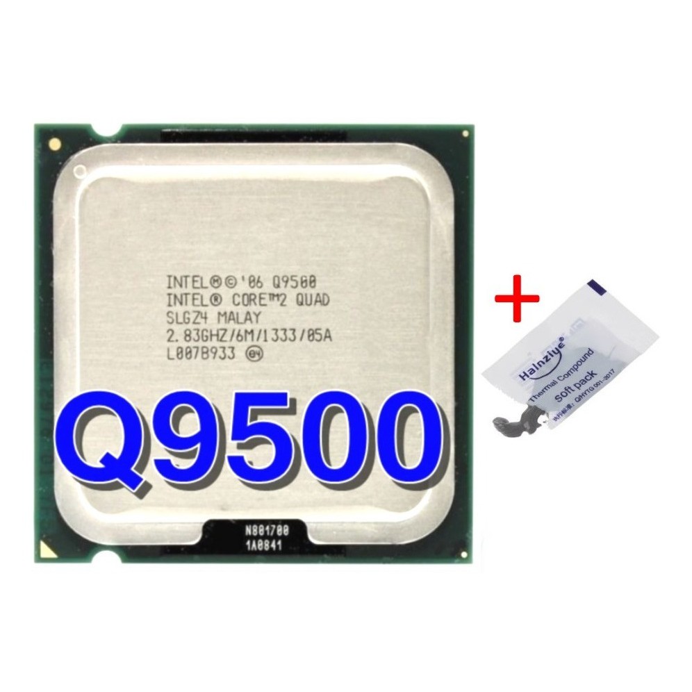 CPU Q9500 Bộ xử lý Intel® Core™2 Quad Q9500 (6M bộ nhớ đệm, 2,83 GHz, 1333 MHz FSB) | BigBuy360 - bigbuy360.vn