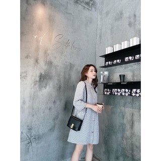 Váy xuông dài tay[ Hàng cao cấp] vải xốp hottrend 2020