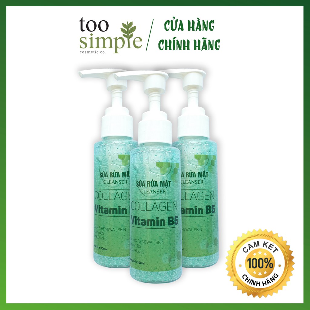 Sữa rửa mặt Collagen Vitamin B5 Too Simple 50ml | BigBuy360 - bigbuy360.vn