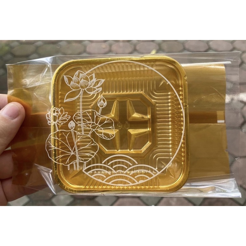 set 95-100 vỏ túi kèm khay bánh trung thu 150g
