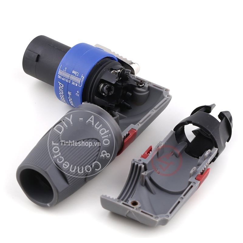 Jack loa speakon cong 4pin Jiasound 1 chiếc