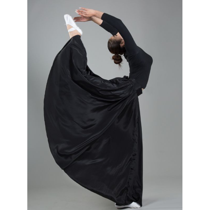 váy múa cổ trang xoè 540°