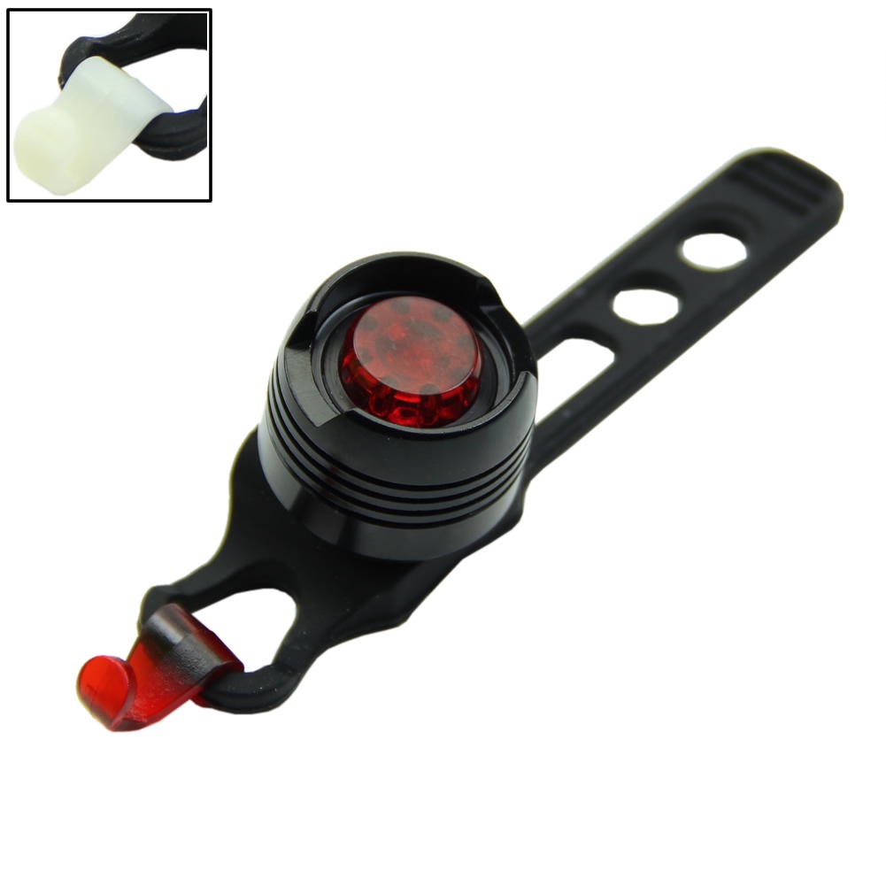 1 Đèn Flash Cảnh Báo An Toàn Gắn Mũ Bảo Hiểm Trước Sau Xe Đạp