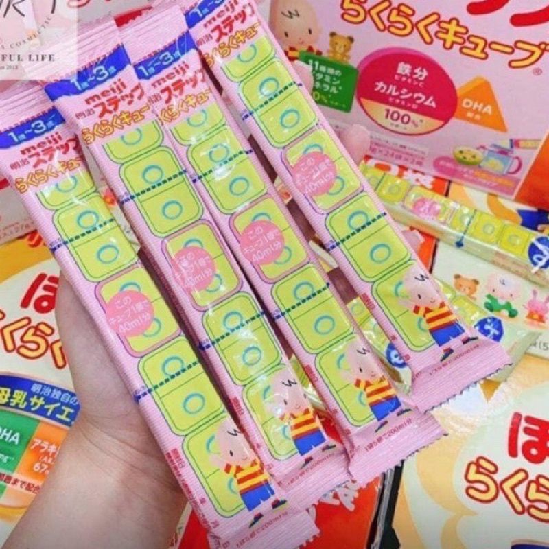 Sữa Bột Meiji Dạng Thanh 20g Nội Địa Cho Bé