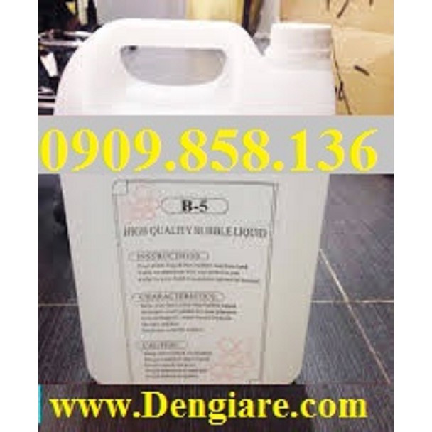 DUNG DỊCH TẠO BONG BÓNG - NƯỚC TẠO BONG BÓNG 1 can 5 lít dùng cho sân khấu 2 can = 10 lít