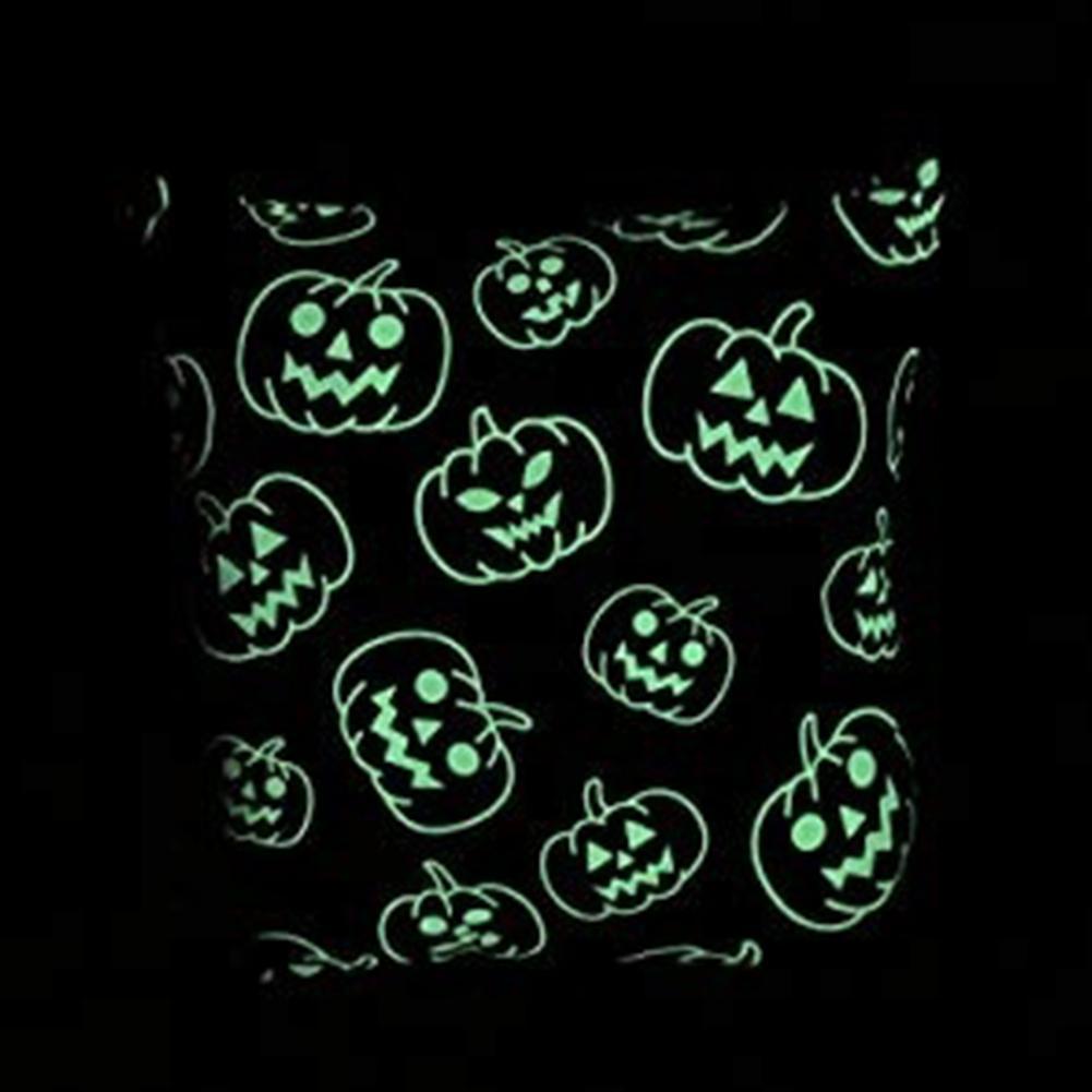 Vỏ Gối 45x45cm In Họa Tiết Halloween 3d Dạ Quang Trang Trí Nhà Cửa