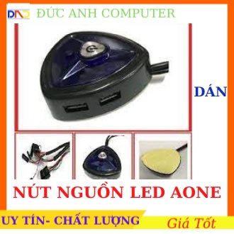Nút nguồn Cao Cấp Aone tam giác dán đơn giản, Thiết Kế Gọn Nhẹ- Đặt Dễ Dàng
