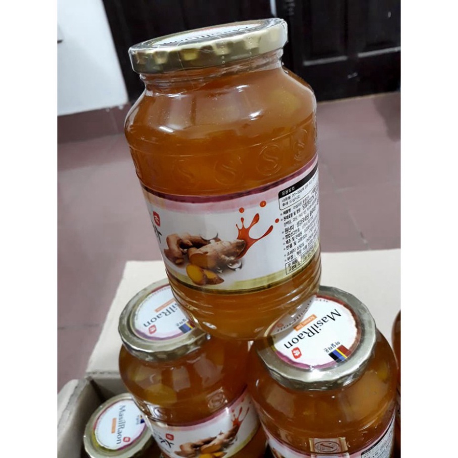 MẬT ONG GỪNG HÀN QUỐC [ LỌ 1KG] [ Hàng Mới Về ]