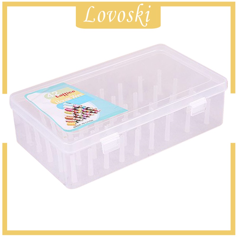Hộp Rỗng Đựng Cuộn Chỉ Thêu Kích Thước 9.33x5.4x2.6 inch