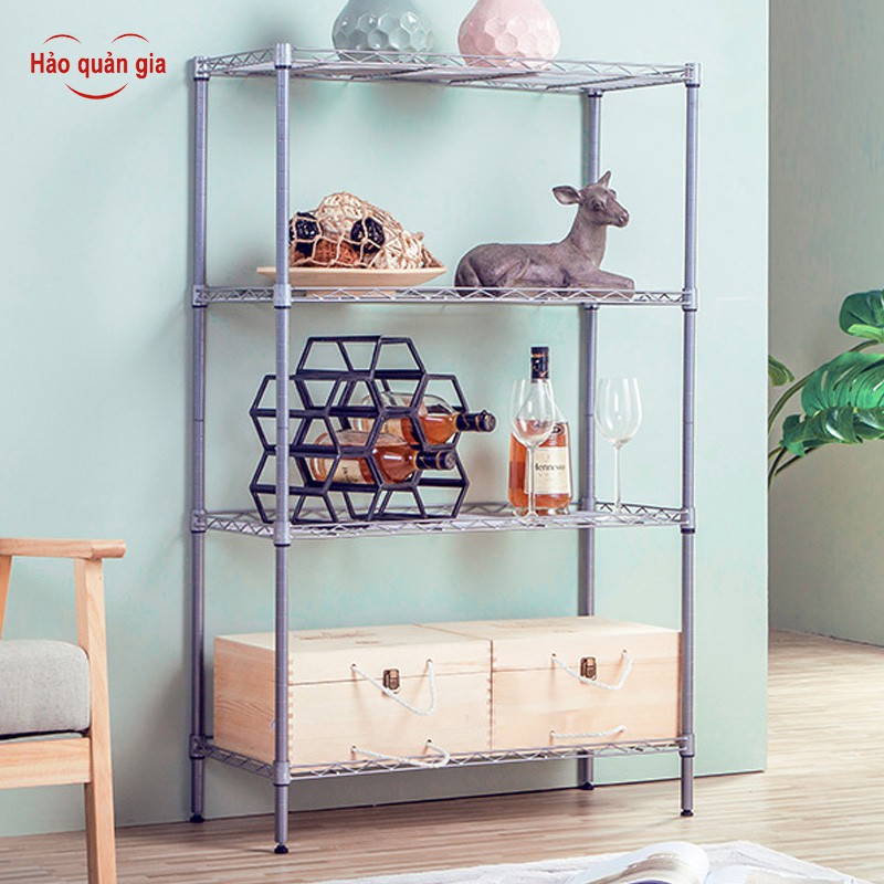 &quot;Hảo quản gia&quot; Kệ lưới chịu lực lắp ráp nhiều tầng thép Carbon Steel