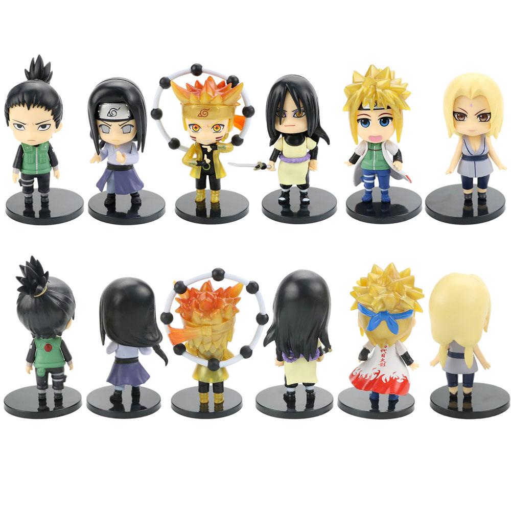 Bộ 6 Mô Hình Nhân Vật Uchiha Sasuke Itachi Trong Naruto