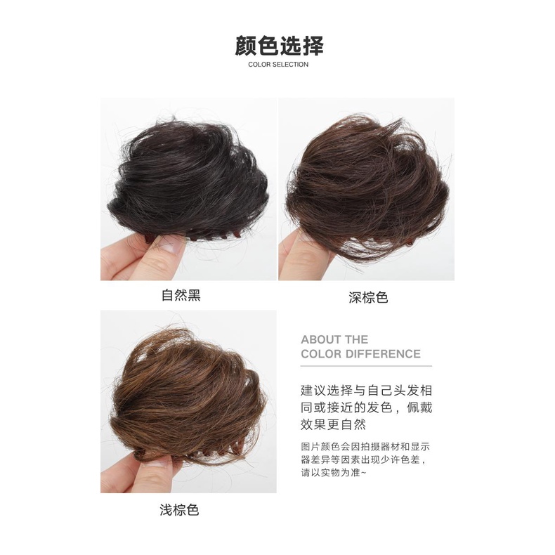 Búi Tóc Giả Kẹp Càng Cua Thời Trang QiQiShop