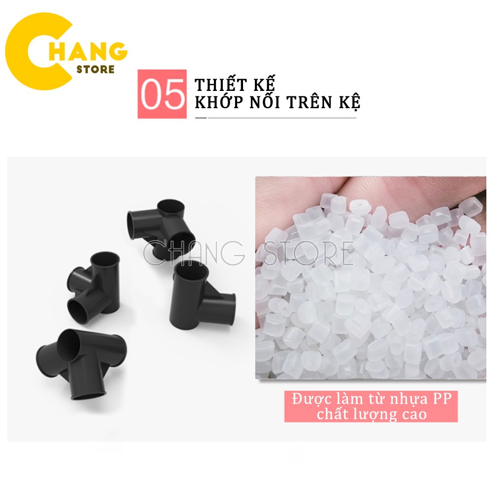 Kệ Giày Dép 5 Tầng Inox Siêu Chắc Chắn