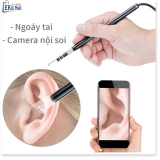 Lấy ráy tai có Camera có Đèn nội soi tai mũi họng