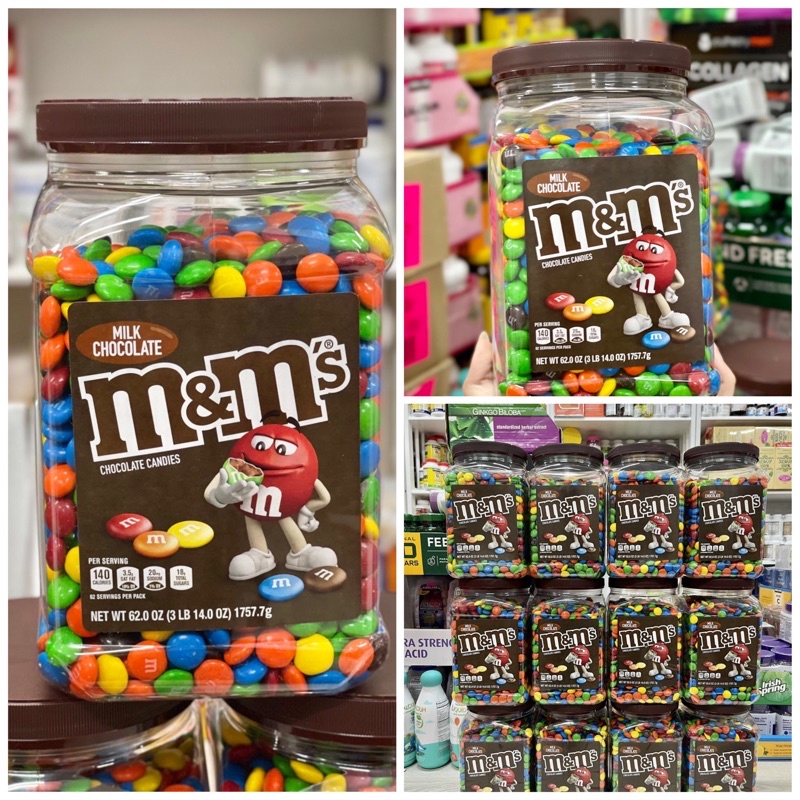 Socola sữa M&amp;M Chocolate candies 1,8kgXuất xứ: Mỹ