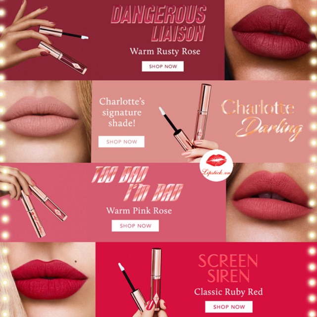 MUA 1 TẶNG 1 - Son kem lì CHARLOTTE TILBURY Matte Contour Liquid Lipsticks