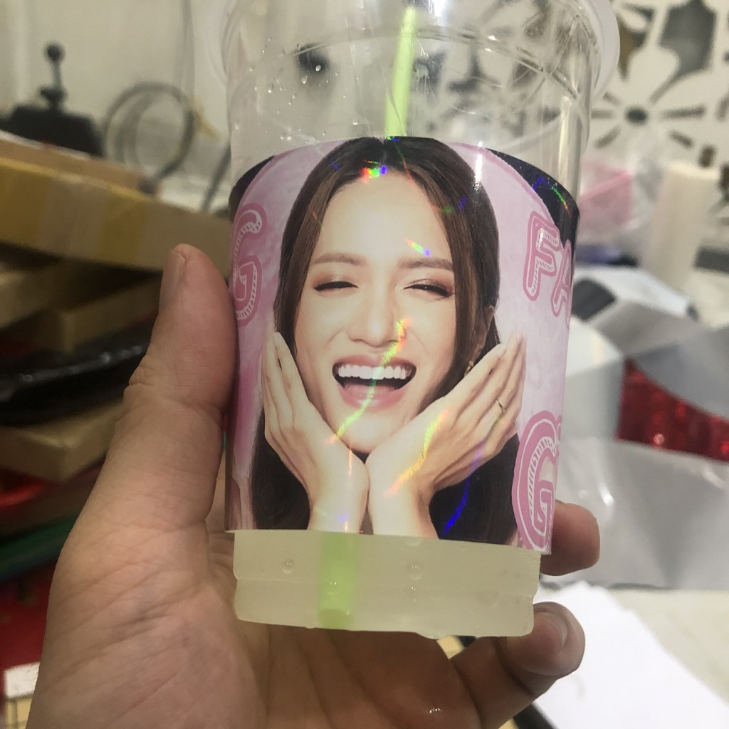 20 CupHolder cán Hologram in theo yêu cầu