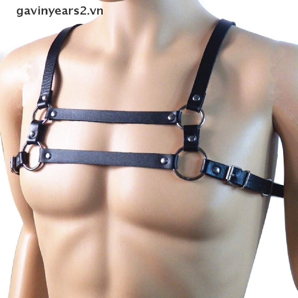 Bộ 2 Dây Đeo Ngực Giả Da Màu Đen Cho Nữ