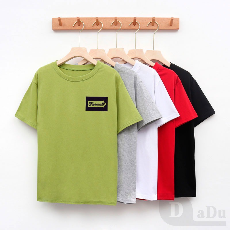 Áo Thun Tay Ngắn Cổ Tròn Plus Size Phong Cách Hàn Quốc Thời Trang Mùa Hè Cho Nữ 8 Màu Lựa Chọn