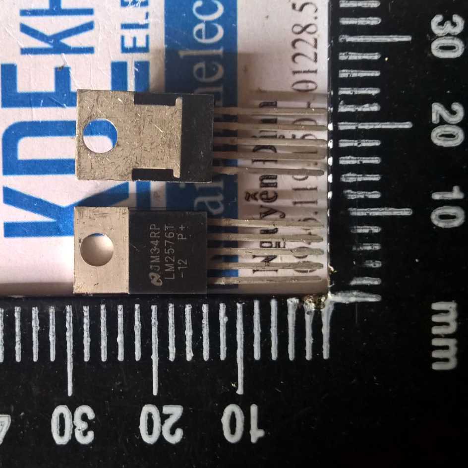 5 con LM2576T-12 12V LM2576 TO220-5 IC BUCK POWER (5 con) kde1494