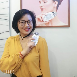 Áo voan công sở vạt chéo ấn tượng