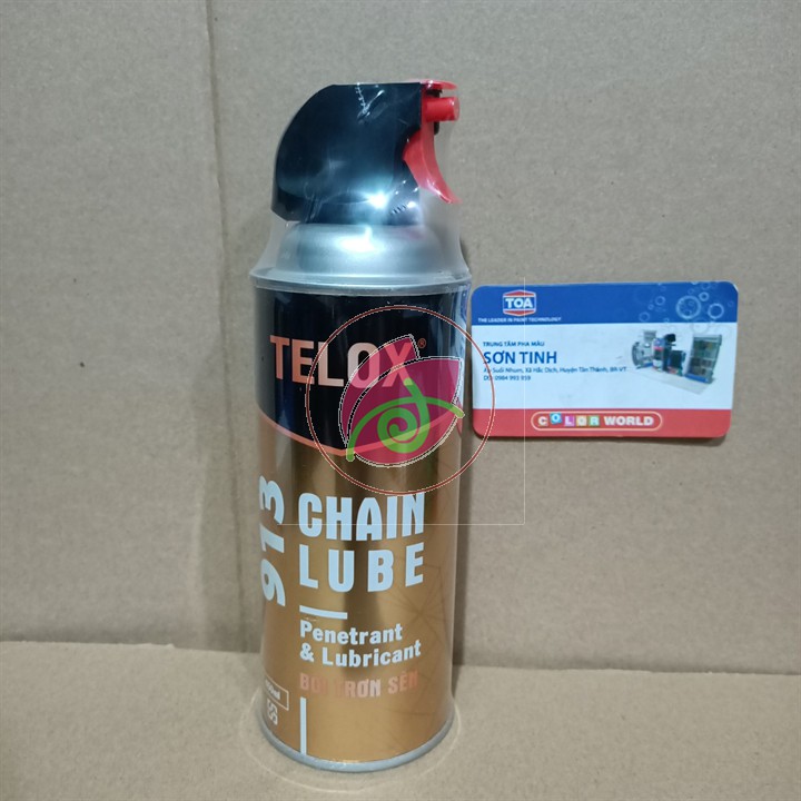 Telox 913 BÔI TRƠN SÊN CHAIN LUBE 1 chai