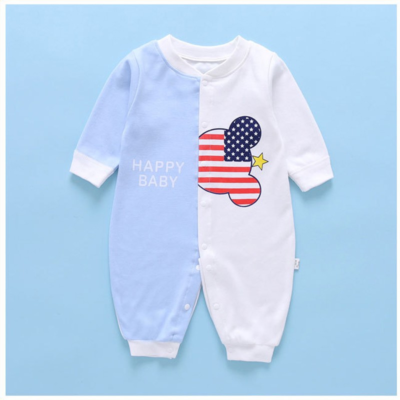 Body Liền Thân Dài Tay Cho Bé Trai, Bé Gái 3-14kg ,100% cotton BD05