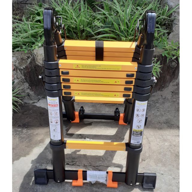 Thang nhôm rút đôi chữ A Sumika SKS 380D NEW 2020