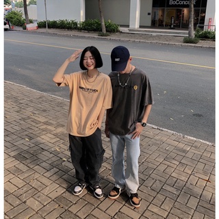 Áo Thun MBC Smiley Washed - Xám/Xanh/Tan