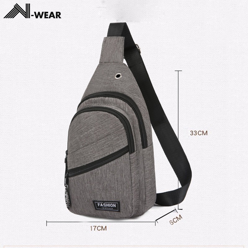 Túi đeo chéo nam TD227 vải Canvas chống thấm nước, túi đeo vai nam đi chơi, đi học, du lịch. | BigBuy360 - bigbuy360.vn