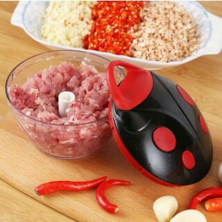 Combo 2 Máy xay thịt đa năng mini ,máy cơ , ko dùng điện