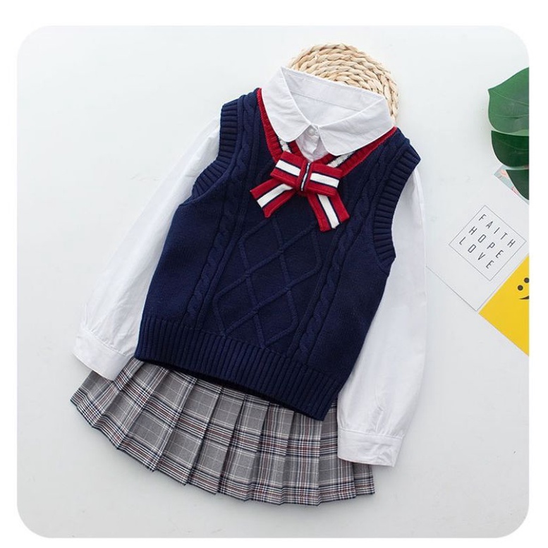 Áo ghi lê len cho bé gái