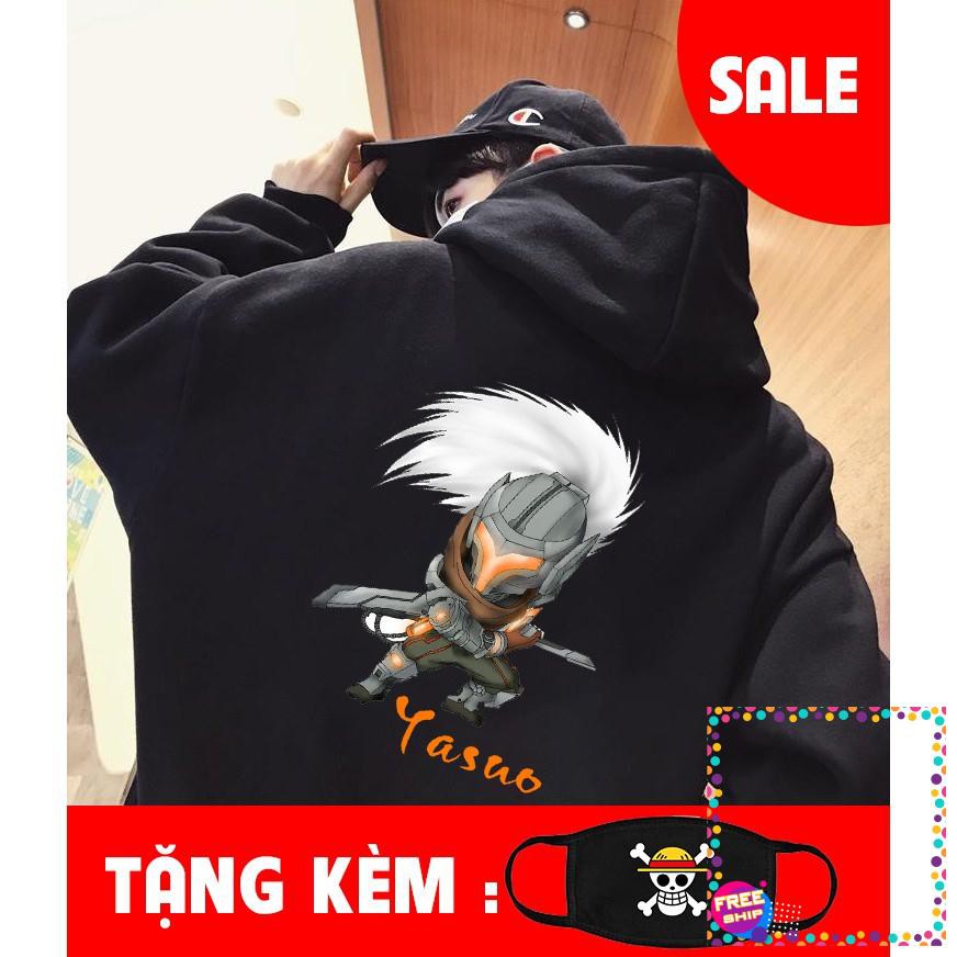 Áo khoác nỉ Yasuo - áo in hình lol giá siêu rẻ nhất vịnh bắc bộ Siêu Siêu HOT nè
