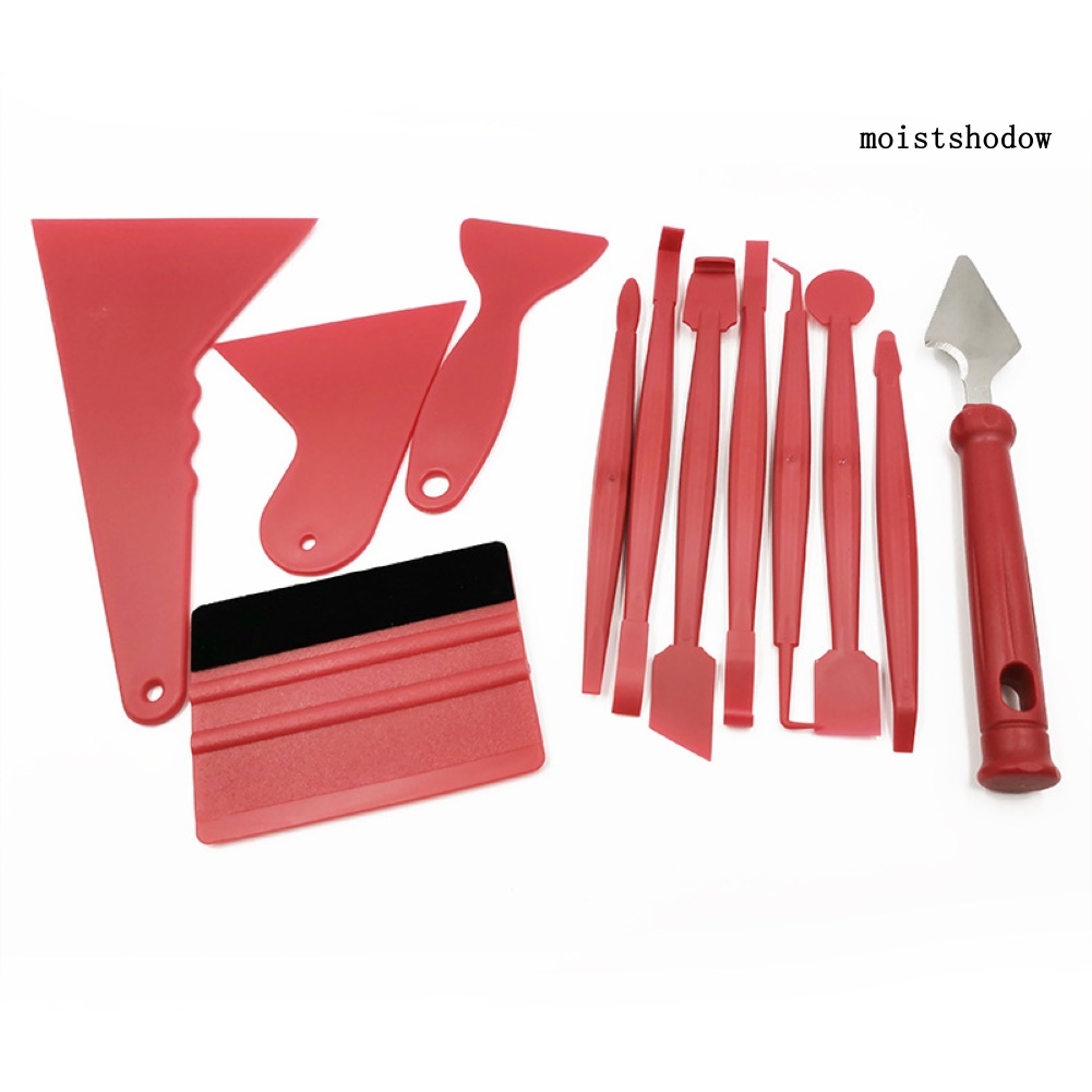 Set 13 dụng cụ cạo phim dán xe hơi chuyên dụng