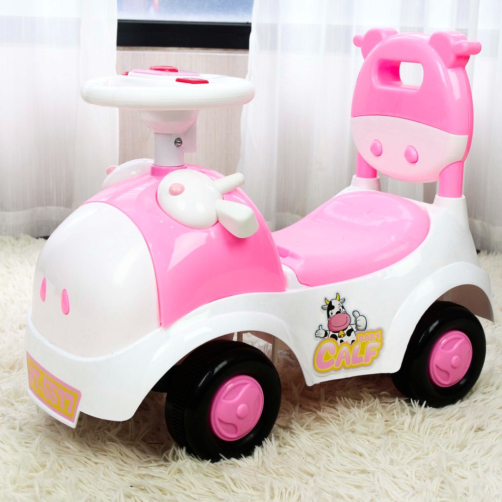 Xe chòi chân kiêm bám tập đi cho bé có đèn nhạc và khoang đựng đồ Toyshouse HT-5517 chính hãng