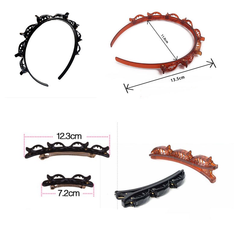 Kẹp Tóc Nữ Thiết Kế Bện Dây Thời Trang Hàn Quốc