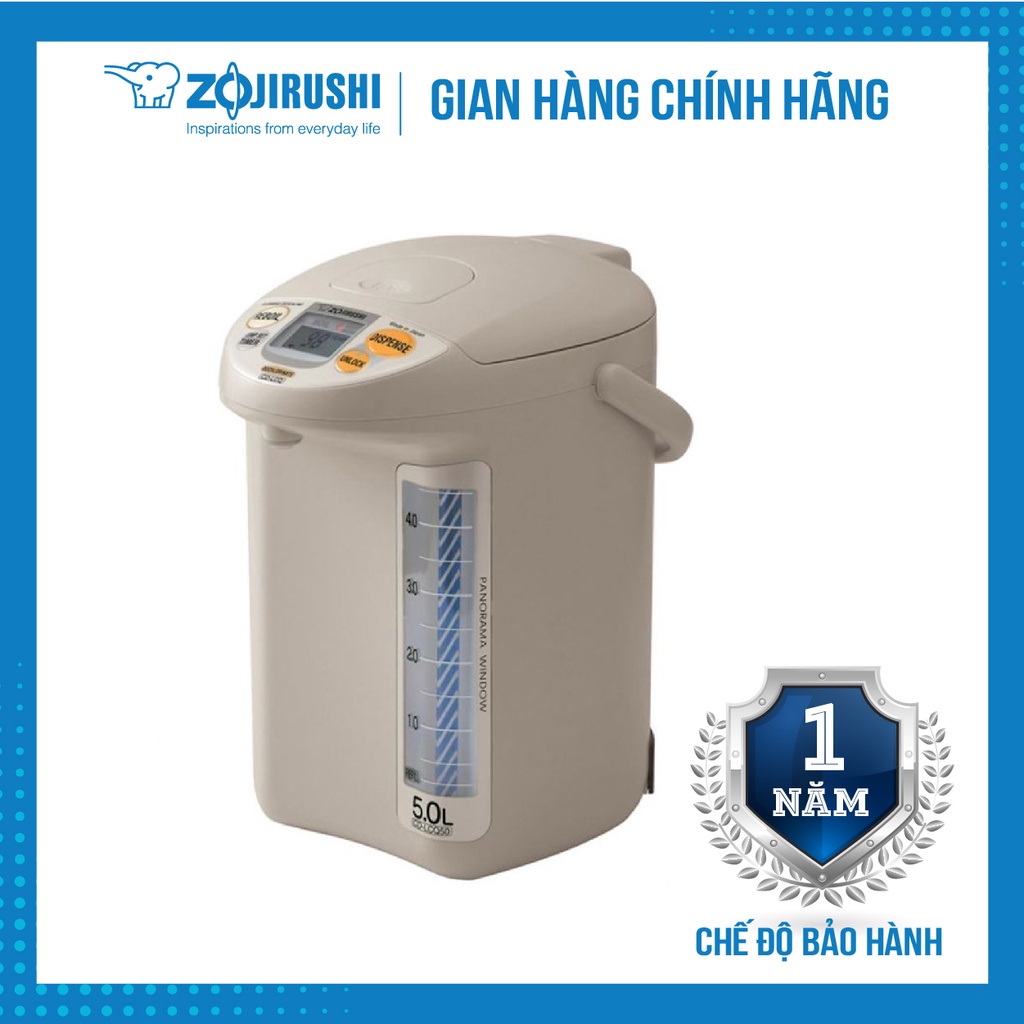 Bình thủy điện Zojirushi 800W CD-LCQ50-TK 5L