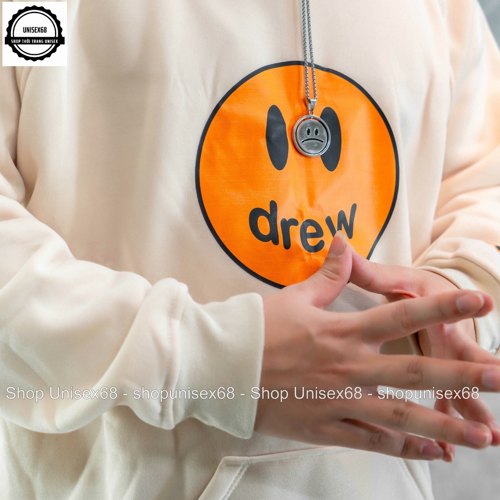 Aó Hoodie drew chất liệu nỉ siêu dày,mũ to 2 lớp cực ấm.