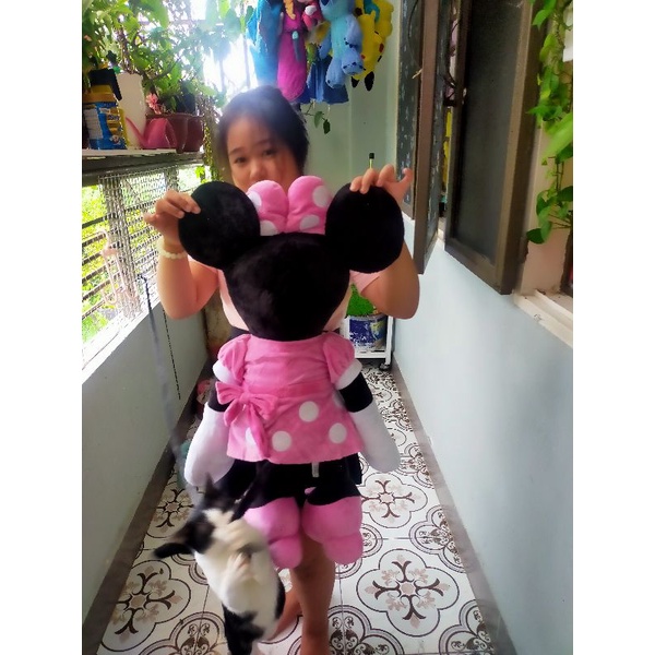 Chuột Minnie- Bạn gái mickey, size đại 80cm -  220k💞💞💞