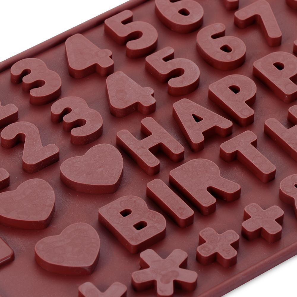 Daphs Khuôn Làm Kẹo / Socola Hình Chữ Cái Và Số