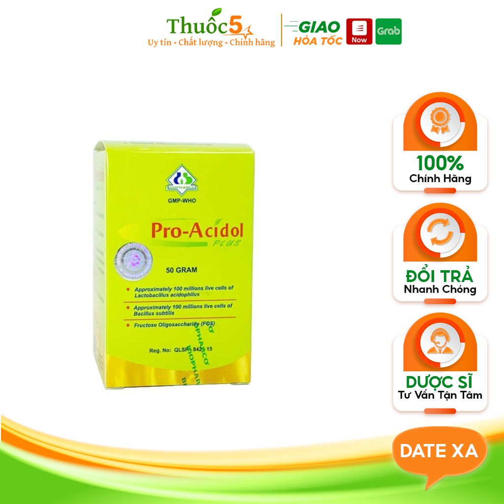 Pro-Acidol plus, Proacidol tốt cho hệ tiêu hóa, loạn khuẩn đường ruột